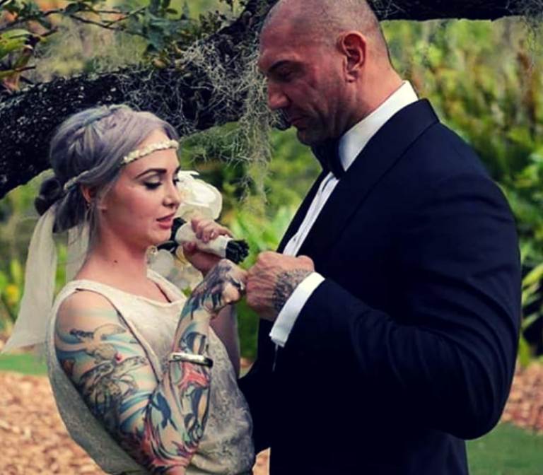 Who Is Sarah Jade – Dave Bautista’s Wife? 5 facts You Need To Know