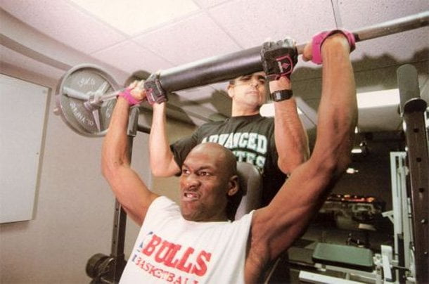 Michael Jordan workout