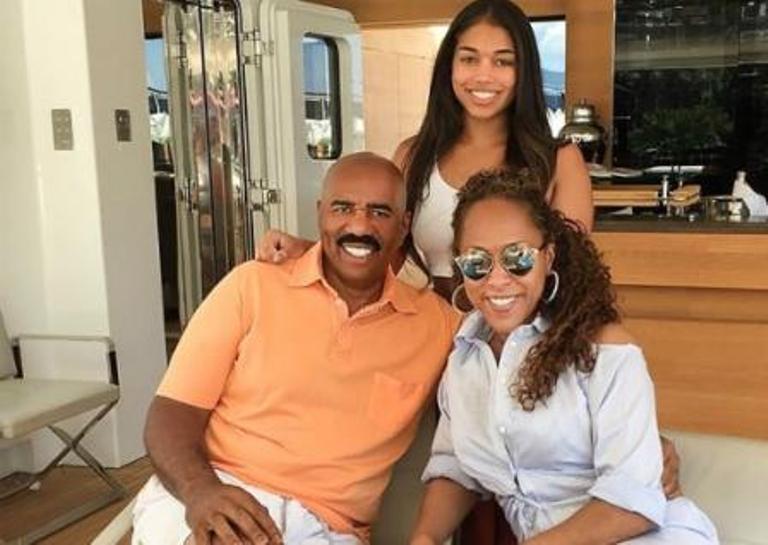 Steve Harvey wife and daughter