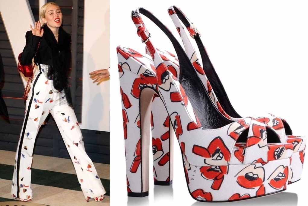 Miley Cyrus Feet, Shoe Size and Shoe Collection