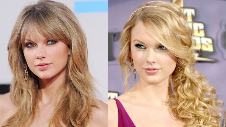 Taylor Swifts hairstyles