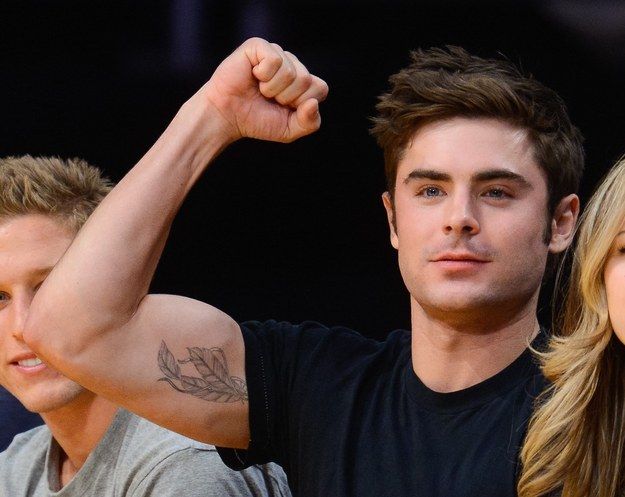 Zac Efron’s Hairstyle, Tattoo, And Abs