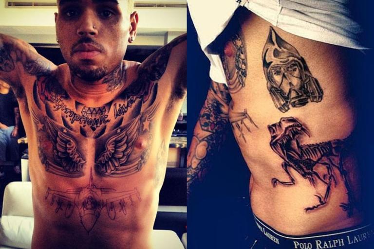 Chris Brown Tattoos, House, And Cars