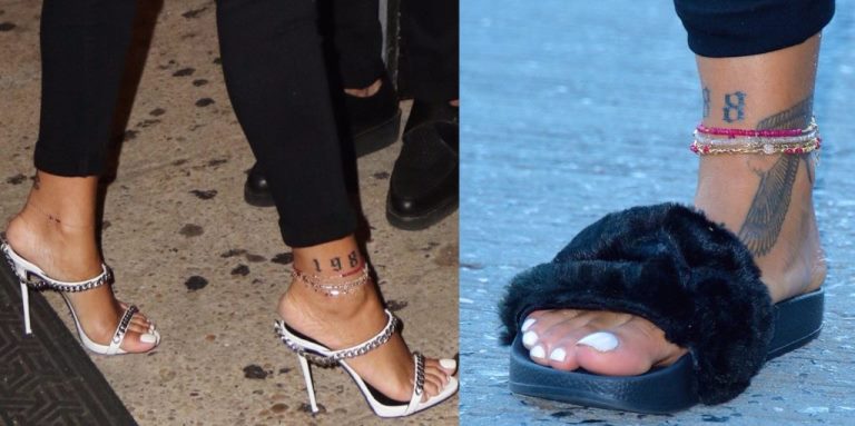 Rihanna Shoe Collection With Manolo Blahnik, Feet And Shoe Size