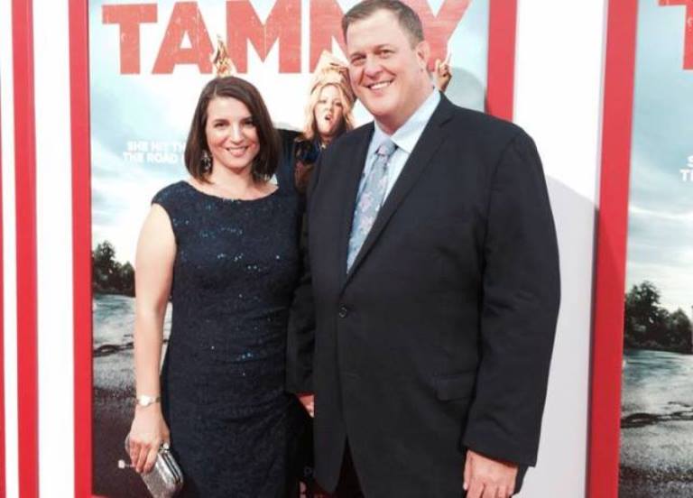 Billy Gardell and wife Patty Knight
