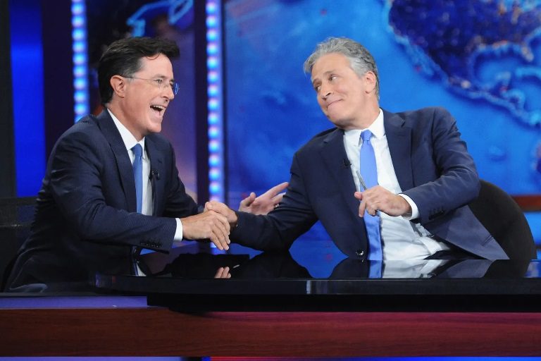 Jon Stewart And Stephen Colbert