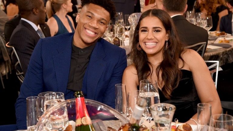Giannis Antetokounmpo And His Girlfriend Mariah Riddlesprigger