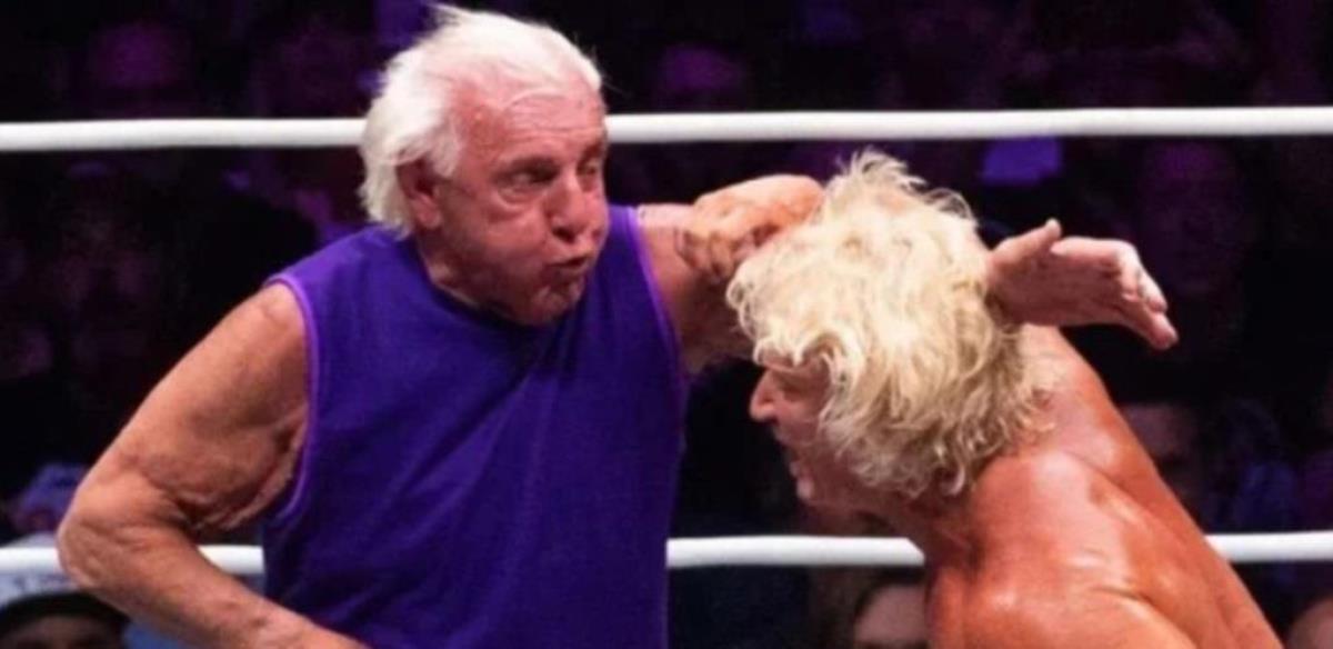 Ric Flair For Surprise Gift to Ring Dominance